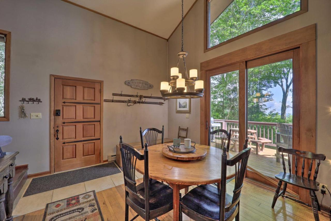 Beech Mountain Cabin Retreat With Hot Tub And Views! Экстерьер фото