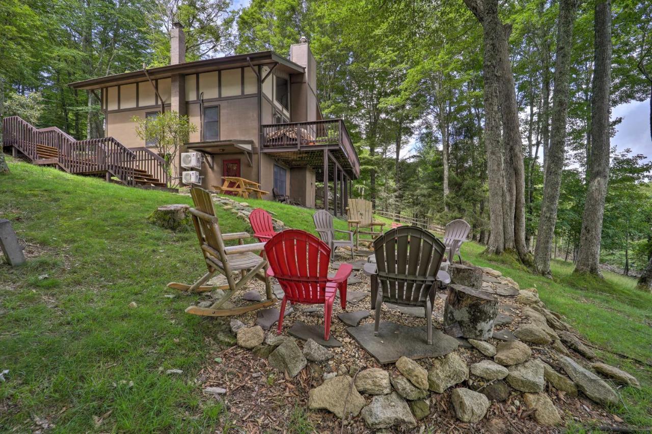 Beech Mountain Cabin Retreat With Hot Tub And Views! Экстерьер фото